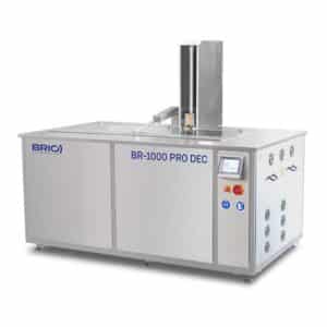 Máquina para el decapado de piezas metálicas. Decapado por ultrasonidos. De 1000 L de capacidad.