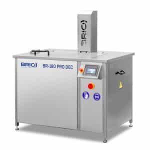 Máquina para el decapado de piezas metálicas. Decapado por ultrasonidos. De 180 L de capacidad.