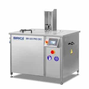 Máquina para el decapado de piezas metálicas. Decapado por ultrasonidos. De 100 L de capacidad.